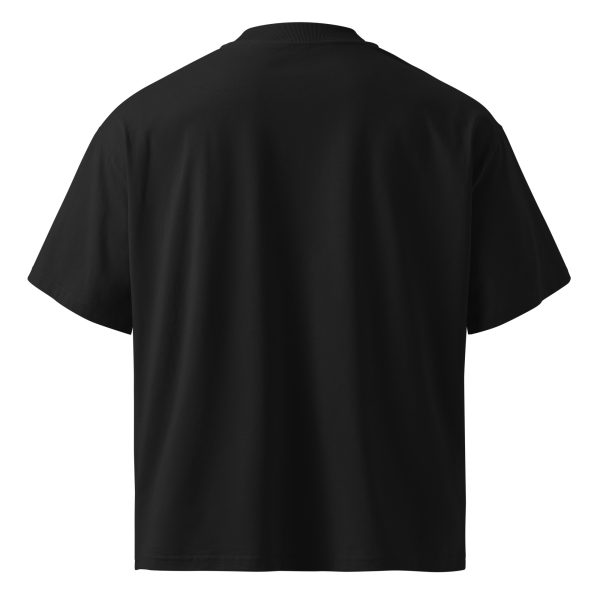 unisex-organic-oversized-high-neck-t-shirt-black-back-685da4f0d165e.jpg Silence - Oversized Tee